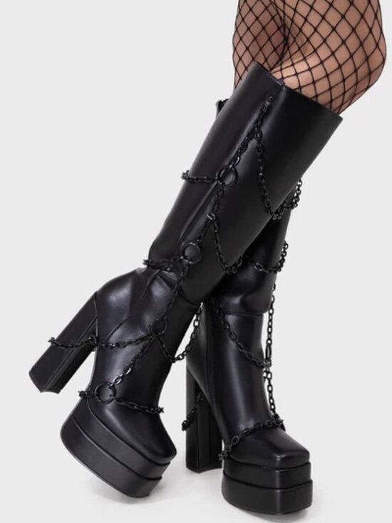 Killstar Shoes - Killstar Gloomed & Doomed Boots